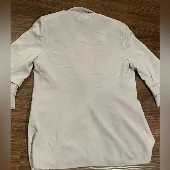 Philosophy Woman’s Light Blue Open Front Blazer Size 6 Business‎ Casual - Picture 4 of 8